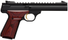 Browning 051528490 Buck Mark Field Target 22 LR 10+1 5.50" Matte Blued Heavy Bull Barrel, Matte Black Serrated w/Picatinny Rail Slide & Aluminum Frame w/Laminate Cocobolo Target Grip