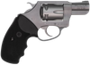 Charter Arms 72224 Pathfinder  Small 22 LR, 8 Shot 2" Stainless Steel Barrel  & Cylinder, Anodized Aluminum Frame w/Black Finger Grooved Rubber Grip, Exposed Hammer