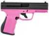 FMK G9C1G2PKSSCM 9C1 G2 9mm Luger 10+1 4" Black Stainless Steel Barrel, Black Serrated Carbon Steel Slide, Pink Polymer Frame w/Picatinny Rail, Black Backstrap Grip