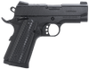 Girsan 391040 MC1911 SC Influencer Sub-Compact 9mm Luger 7+1 3.40" Blued Steel Barrel, Black Cerakote Optic Ready/Serrated Steel Slide & Frame w/Picatinny Rail & Beavertail, Gray Polymer Grip