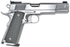 Rock River Arms PS2400 PS2400 Limited Match 45 ACP 7+1 5" Stainless National Match Barrel, Brushed Chrome Steel Serrated Slide, Brushed Chrome Steel Frame w/Beavertail, Black G10 Grip, Ambidextrous