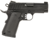 EAA GIRSAN 391041 MC1911 SC Influencer Sub-Compact 45 ACP 6+1 3.40" Blued Steel Barrel, Black Cerakote Optic Ready/Serrated Steel Slide & Frame w/Picatinny Rail & Beavertail, Gray Polymer Grip
