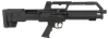 Escort HEBA12180001  BullTac 12 Gauge Semi-Auto 3" 5+1 18" Black Steel Barrel, Black Picatinny Rail Aluminum/Polymer Receiver, Bullpup w/Pistol Grip Synthetic Stock