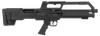 Escort HEBA20180001  BullTac 20 Gauge Semi-Auto 3" 5+1 18" Black Steel Barrel, Black Picatinny Rail Aluminum/Polymer Receiver, Bullpup w/Pistol Grip Synthetic Stock