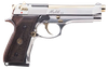 Derya Firearms 15L.MELIK9.NG.TR Melik  9mm Luger 15+1 4.90" Gold TiN Steel Barrel, Black Melonite Serrated Steel Slide,  Black Aluminum Frame, Black Polymer Grip