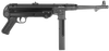 Blue Line Solutions 4400018 Mauser MP40P 22 LR 23+1 10" Black Polymer Grip