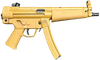 HK 81001078 SP5 RAL8000 9mmx19 30+1 8.86" Black Navy-Style Threaded Barrel, Flat Dark Earth Receiver, FDE Polymer Grip, 2 Magazines