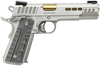 Kimber Mfg.,inc 3000420 Rapide Dawn 9mm Luger 9+1 5" Gold TiN Stainless Steel Barrel, Lightening Cut/Serrated Stainless Steel Slide, Stainless Steel Frame w/Beavertail, Black & Gray G10 Grip