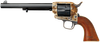 Cimarron CA514M00 Model P US Cavalry 45 Colt (LC) 6 Shot, 7.50" Blued Steel Barrel & Cylinder, Color Case Hardened Steel Frame, Walnut w/OWA Cartouche Stamp Grip, Exposed Hammer