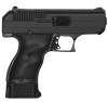 9mm 3.5" Blk As Poly w/Leather Holster /