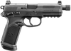 FN 66102271 FNX w/Optic 45 ACP 15+1 5.30" Black Steel Threaded Barrel, Optic Ready/Serrated Stainless Steel Slide & Polymer Frame w/Picatinny Rail, Holosun 407C Red Dot, Ambidextrous
