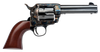 Cimarron PP410 Frontier Pre-War 1896-1940 45 Colt (LC) 6 Shot, 4.75" Blued Steel Barrel, Blued Cylinder, Color Case Hardened Steel Frame, Walnut Grip, Exposed Hammer
