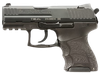 HK 81001108 P30SK V3 Sub-Compact Frame 9mm Luger 10+1 3.27" Black Steel Barrel, Black Cerakote Serrated Steel Slide, Black Polymer Frame w/Picatinny Rail, Ambidextrous
