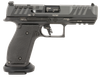 Walther Arms 2897008 PDP Pro Full Size Frame 9mm Luger 20+1 4.50" Black Steel Barrel, Black Optic Ready/Serrated Steel Slide, Black Steel Frame w/Picatinny Rail, Textured Polymer Grip