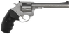 Charter Arms 74460 Bulldog Target Large 44 Special, 5 Shot 6" Matte Stainless Steel Barrel, Cylinder & Frame w/Black Finger Grooved Rubber Grip