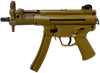 HK 81001077 SP5K-PDW RAL8000 9mmx19 10+1 4.53" Black Navy-Style Threaded Barrel, Flat Dark Earth Earth Cerakote Steel Receiver & Frame, FDE Polymer Grip, 2 Magazines