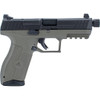 IWI MASADA Pistol with Threaded Barrel 9mm 4.6 in. OD Green 17 rd. Optics Ready