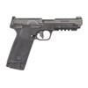 Smith & Wesson M&P 22 Magnum Handgun .22 WMR 30rd Magazine 5" Barrel Black Optic Ready Fiber Optic Sight Thumb Safety USED