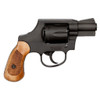 Rock Island M206 Spurless Revolver 38 Spl 2 in. Black Parkerized Wood Grip 6 rd.