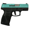 Taurus G2C "Robin's Egg Blue Glitter" Handgun 9mm Luger 12rd Magazines(2) 3.2" Barrel
