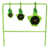SME SMEST22 Spinning Target  Rimfire Pistol/Rifle Steel Black/Green Bullseye Illustration Impact Enhancement Motion