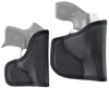 DeSantis Gunhide N38BJG3Z0 Nemesis  Pocket Black Rubberized Fabric Fits Ruger LCP 380 Fits Kel-Tec P-3AT Right Hand