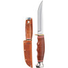 KA-BAR HUNTER STACKED LEATHER HANDLE