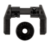 Timney Triggers 49ERSAFETY Safety Selector 49/90 Degree AR Platform Black Steel Ambidextrous