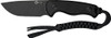 FIXED BLACK/BLACK G10 STNWASHCIVIVI KNIFE TIMBERBARK 3.2" 