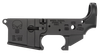 Spikes STLS015 Punisher Stripped Lower Receiver Multi-Caliber 7075-T6 Aluminum Black Anodized for AR-15