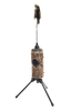 Mojo Outdoors HW2508 Fuzzy Critter  Predator Species Brown Features Built-In Tripod
