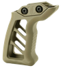 Timber Creek Outdoors EVFGFDE Enforcer Vertical Foregrip Flat Dark Earth Billet Aluminum