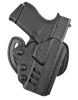 DeSantis Gunhide 042KA8BZ0 Facilitator  OWB Black Kydex Belt Slide Fits Glock 43/43X Right Hand