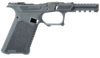 Sct Manufacturing 0225010100IC Full Size  Compatible w/ Gen3 17/22/31 Gray Polymer Frame Aggressive Texture Grip Includes Locking Block