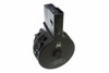 X Products X-25 50 Round Drum Magazine for AR .308 & SR-25 - Black | Skeletonized | Hex Pattern