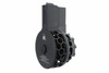 X Products X-25 50 Round Drum Magazine for AR .308 & SR-25 - Black | Skeletonized | Hex Pattern