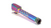 Faxon Firearms Match Series Sig P320 Compact Flame Fluted Barrel 416R - Threaded | Chameleon PVD