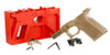 Polymer 80 PF940C 80% Compact Pistol Frame Kit V1- FDE | Compatible with Glock 19/23 Gen 3