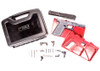 Polymer 80 PF940 Complete 80% Frame Kit V2 With Assembled Slide & Case - Gray | 17rd