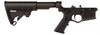 ATI OMNI HYBRID Polymer MULTI-CAL Lower Receiver - Black | Complete | Collapsible Stock