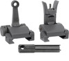 Midwest Industries Combat Rifle Sight Set - Black | Fits AR-15, M4, M16