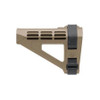 SB Tactical SBM4 Pistol Stabilizing Brace - FDE | AR Buffer Tube Compatible