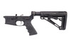 Anderson AM-15 Forged Complete AR Lower - Black | Hogue Buttstock | Closed Trigger Guard