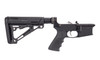 Anderson AM-15 Forged Complete AR Lower - Black | Hogue Buttstock | Closed Trigger Guard