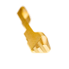 Tyrant CNC TDP320EGOLD  Extended Magazine Release Sig P320 Gold Steel