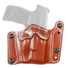 DeSantis Gunhide 194TJ1LZ0 Variable 194  OWB Tan Leather Fits Glock 19/19 G5/19x/23/32/45 Belt Clip Mount Ambidextrous