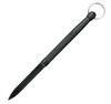 Cold Steel CS92DD Delta Dart  3.38" Fixed Plain Black knurled w/Lanyard Ring Zy-Ex Handle