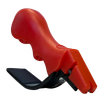 AccuSharp 1001C Sharpener Knife & Scissor Hand Held Diamond-Honed Carbide Sharpener Red