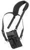 GrovTec US Inc GTHL15105R Trail Pack  Shoulder Black Nylon Harness Fits Large Semi-Auto Fits 4.50-5" Barrel Right Hand