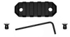 GrovTec US Inc GTSW227 2.2 Inch 5 Slot Keymod  Black Anodized